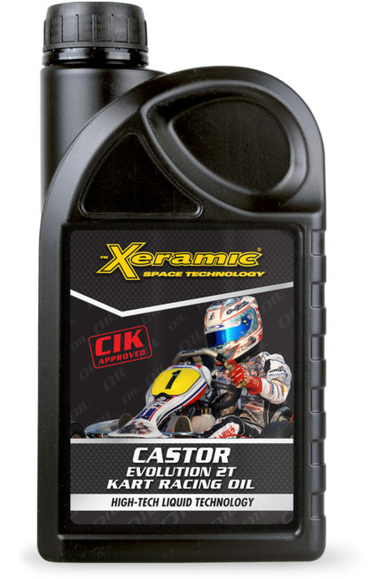 20115 Xeramic Castor Evolution 2T Kart Racing Oil 1ltr